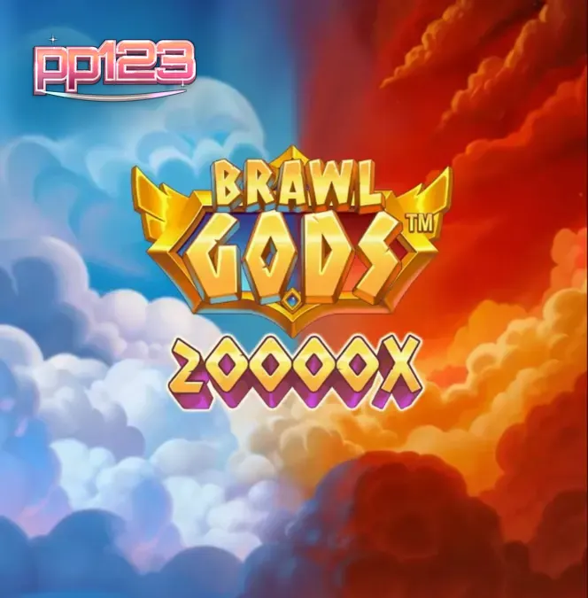 Tampilan visual slot Brawl Gods dengan tema Zeus dan Hades